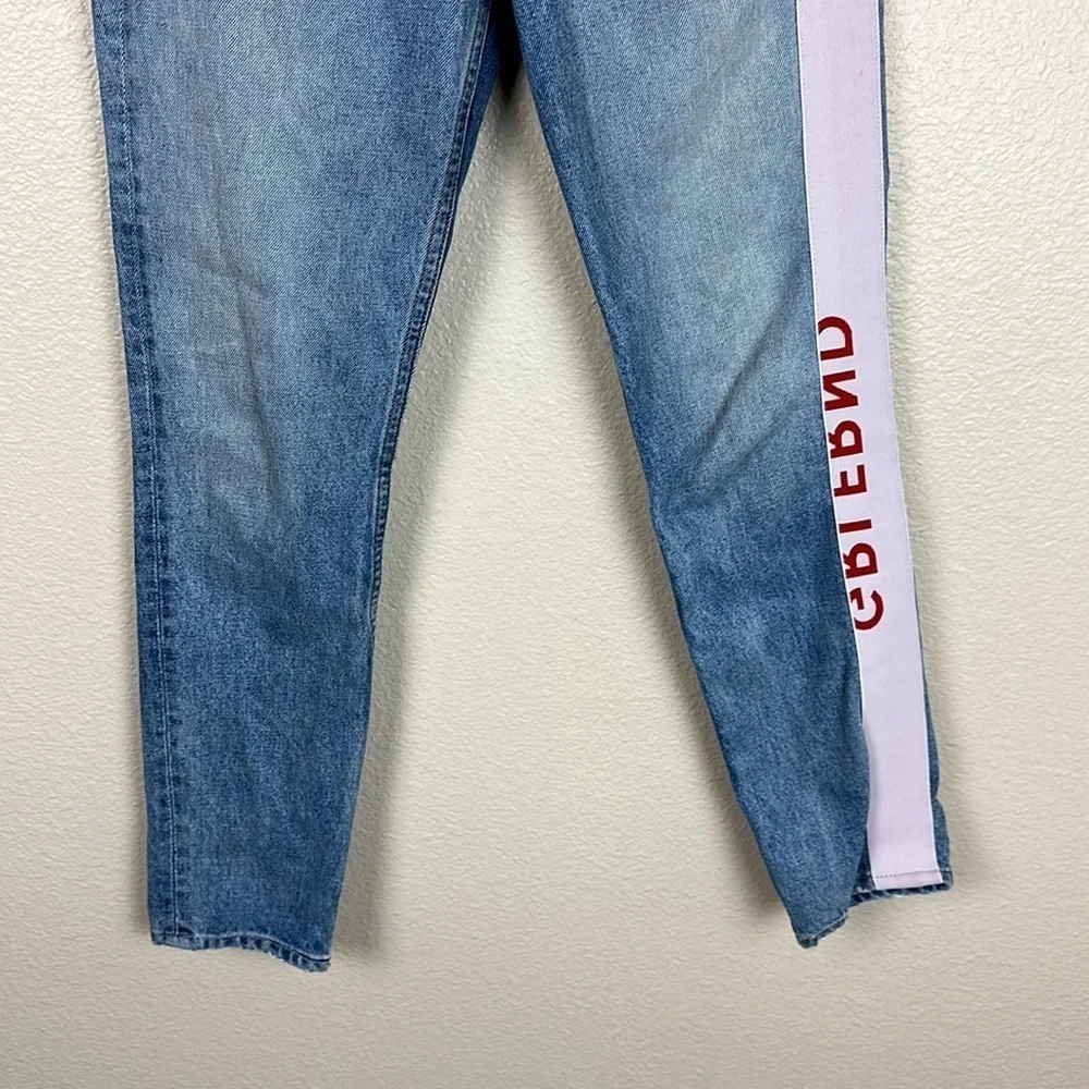GRLFRND Karolina High-Rise Skinny Jean in La Di Da - Picture 4 of 11